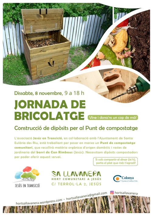 Jornada de bricolatge per al Punt de compostage comunitari