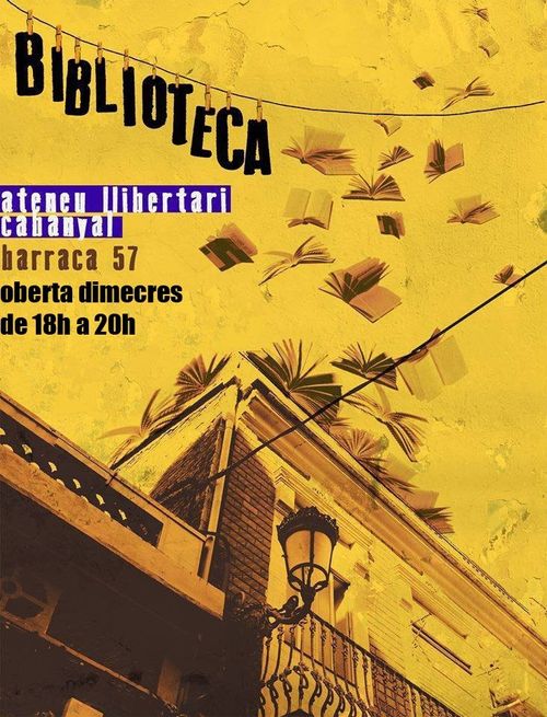 Biblioteca de l'Ateneu Llibertari del Cabanyal